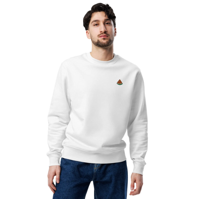 LAPERO Sweatshirt Ecologique Pasteque Blanc 