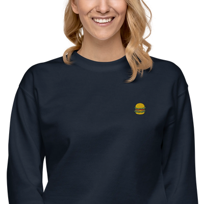 LAPERO Sweatshirt Burger Bleu Marine 
