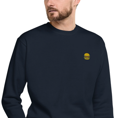 LAPERO Sweatshirt Burger Bleu Marine 