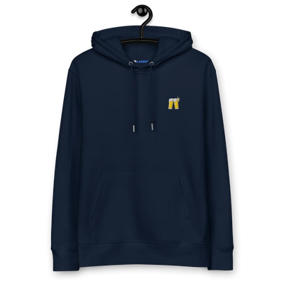 LAPERO Hoodie Ecologique Bleu Marine - Bières 